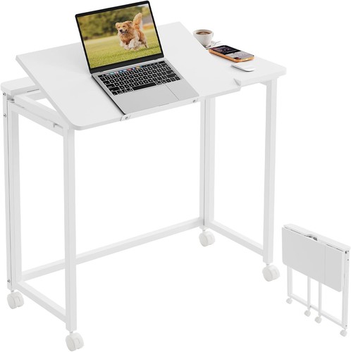 Folding desk adjustable - folding, w/